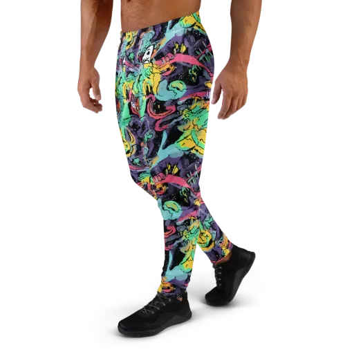 Candy Chaos on a Men's Joggers