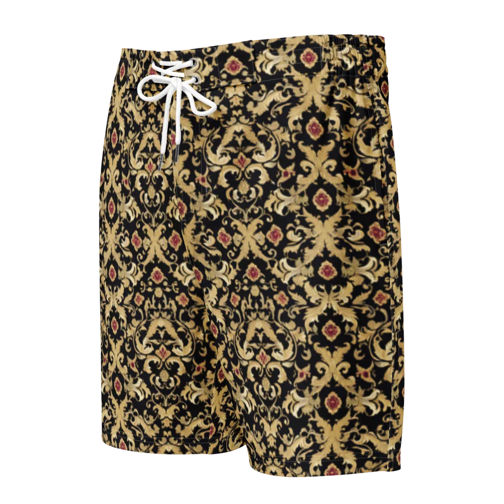 Noir Versailles on Men's Board Shorts — Front
