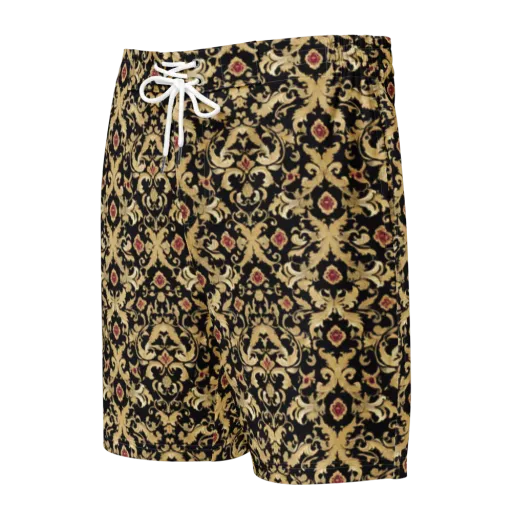Noir Versailles on a Men's Board Shorts
