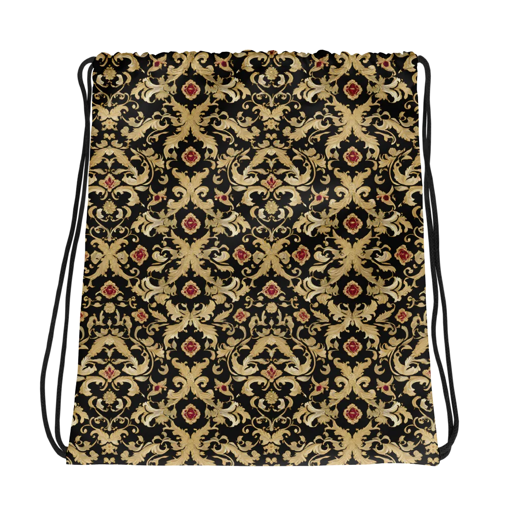 Noir Versailles on Drawstring Bag — Photo