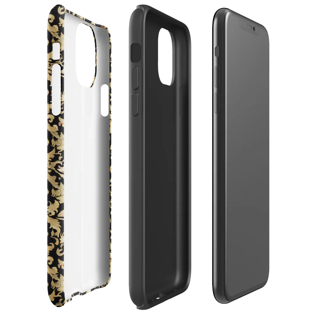 Noir Versailles on Tough Case for iPhone® — Right