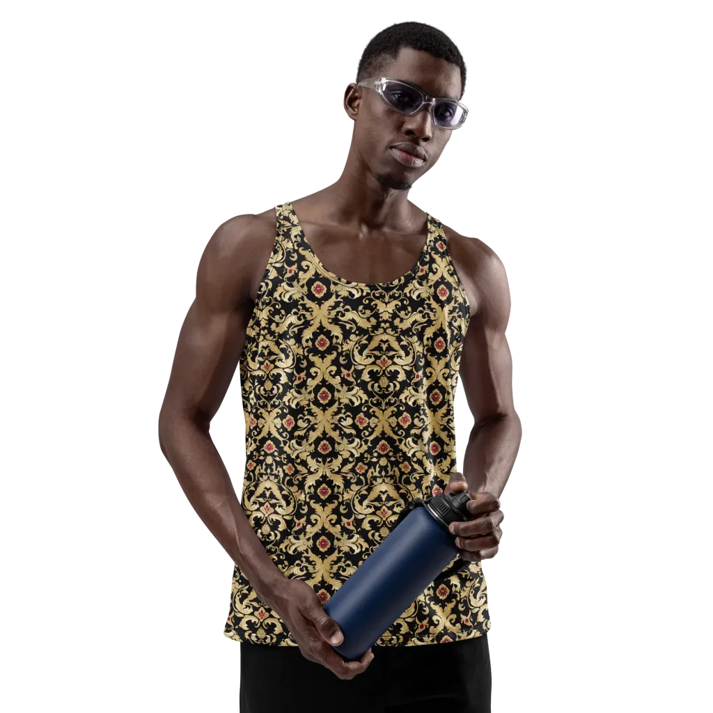 Noir Versailles on Men's Tank Top — Front