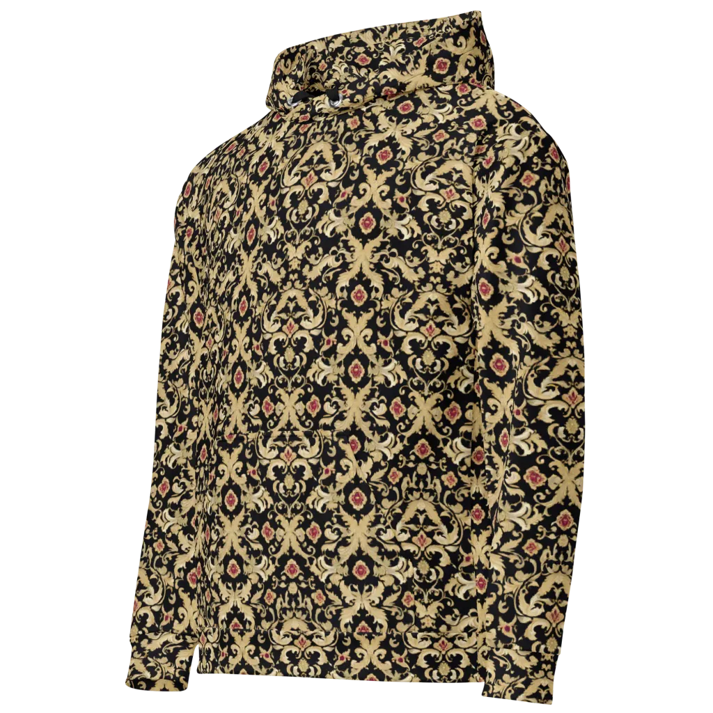 Noir Versailles on Cotton Hoodie — Left Front