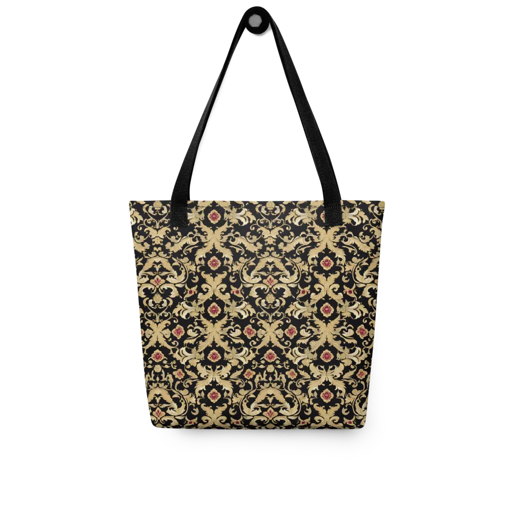 Noir Versailles on Tote Bag — Front
