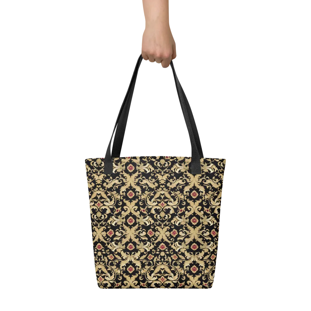 Noir Versailles on Tote Bag — Front