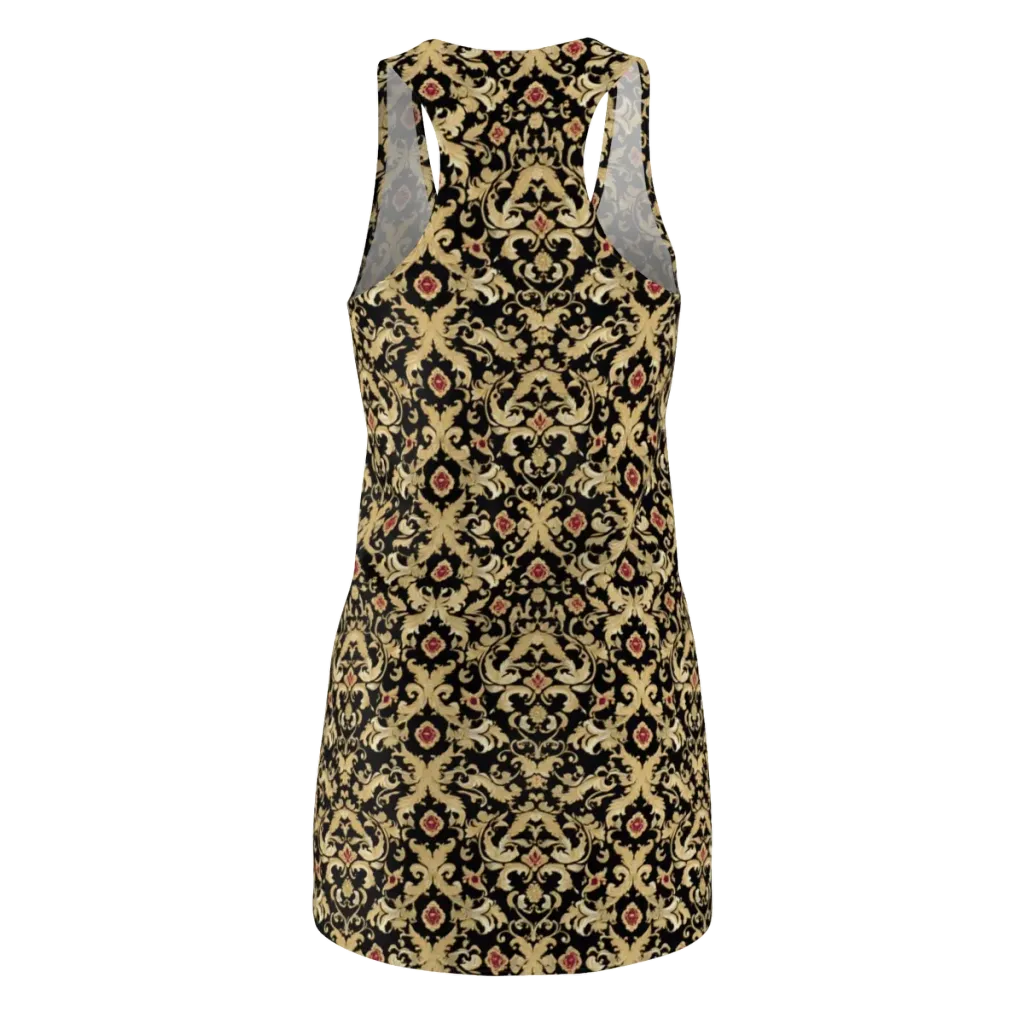 Noir Versailles on Racerback Dress — Back