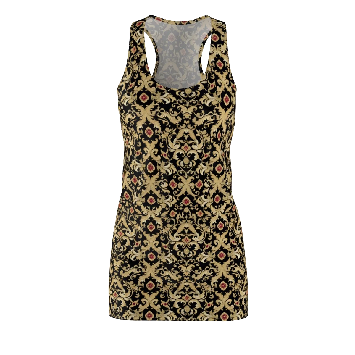 Noir Versailles on Racerback Dress — Front
