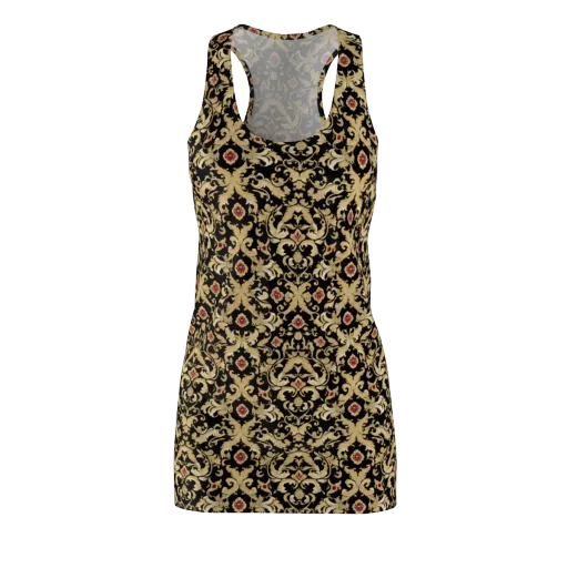 Noir Versailles on a Racerback Dress