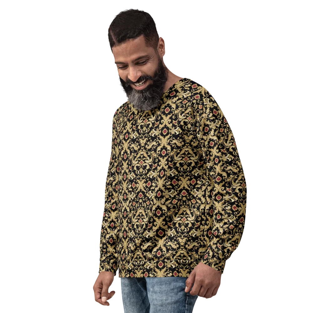 Noir Versailles on Sweatshirt — Left Front