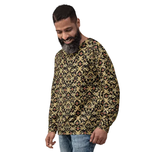 Noir Versailles on a Sweatshirt