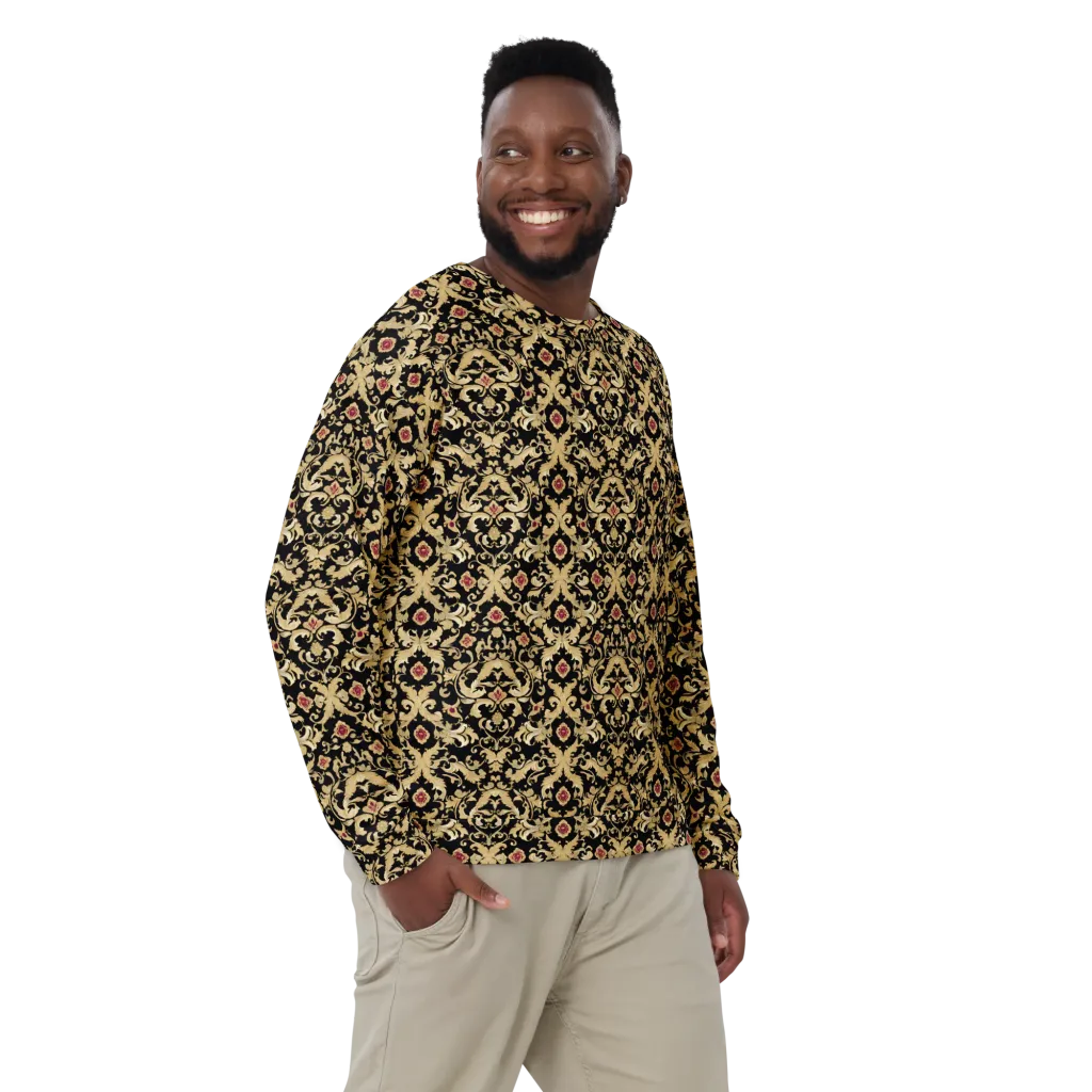 Noir Versailles on Sweatshirt — Front