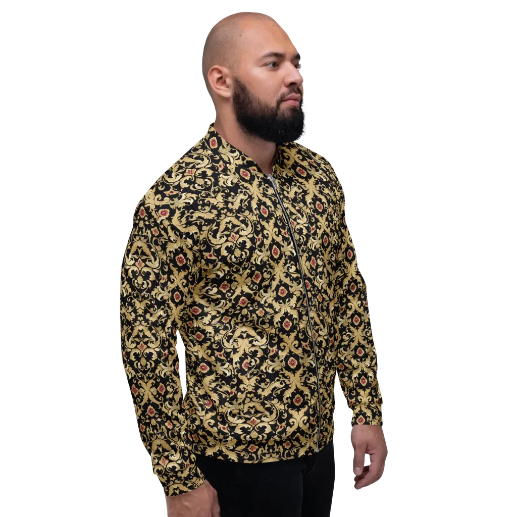 Noir Versailles on Bomber Jacket — Right