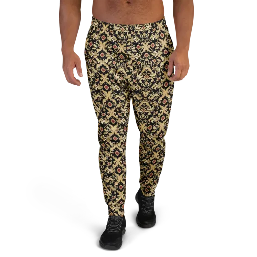 Noir Versailles on a Men's Joggers