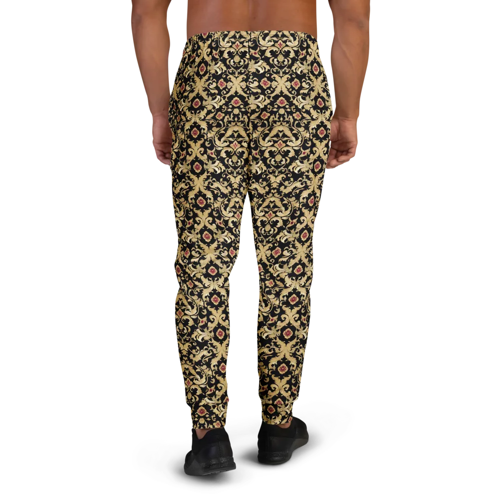 Noir Versailles on Men's Joggers — Back