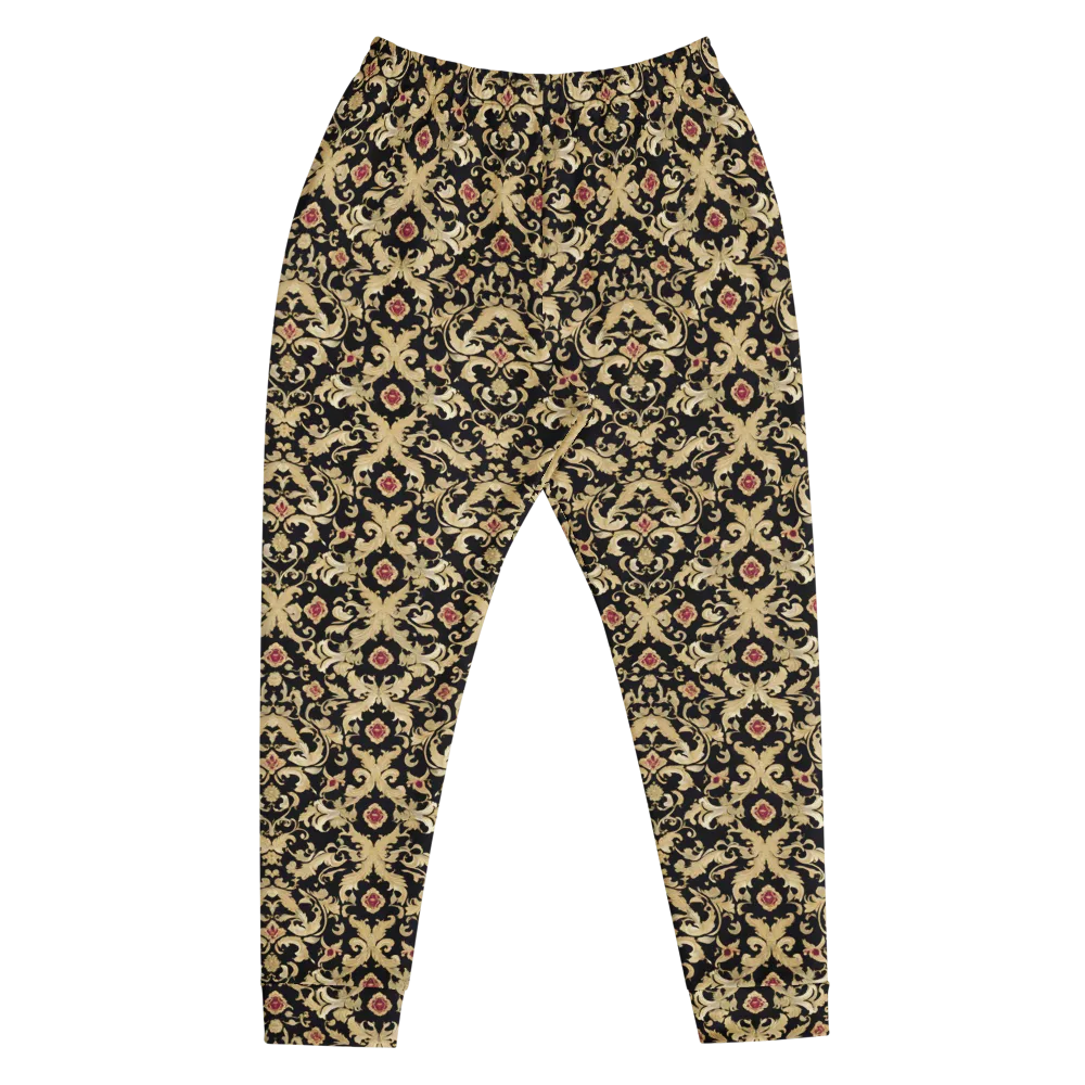 Noir Versailles on Men's Joggers — Front