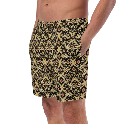 Noir Versailles on a Swim Trunks