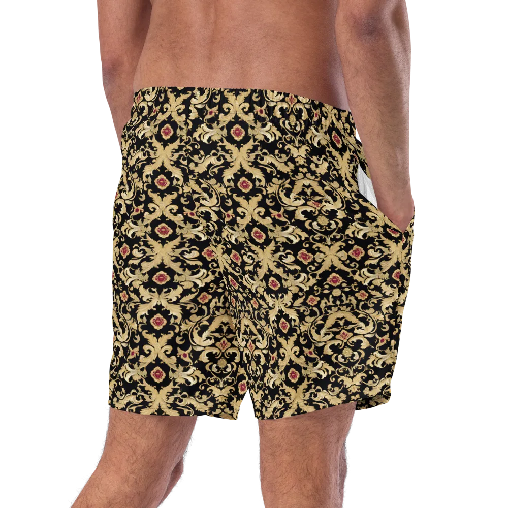 Noir Versailles on Swim Trunks — Right Back