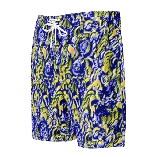 Cobalt Bloomstorm on a Men's Board Shorts