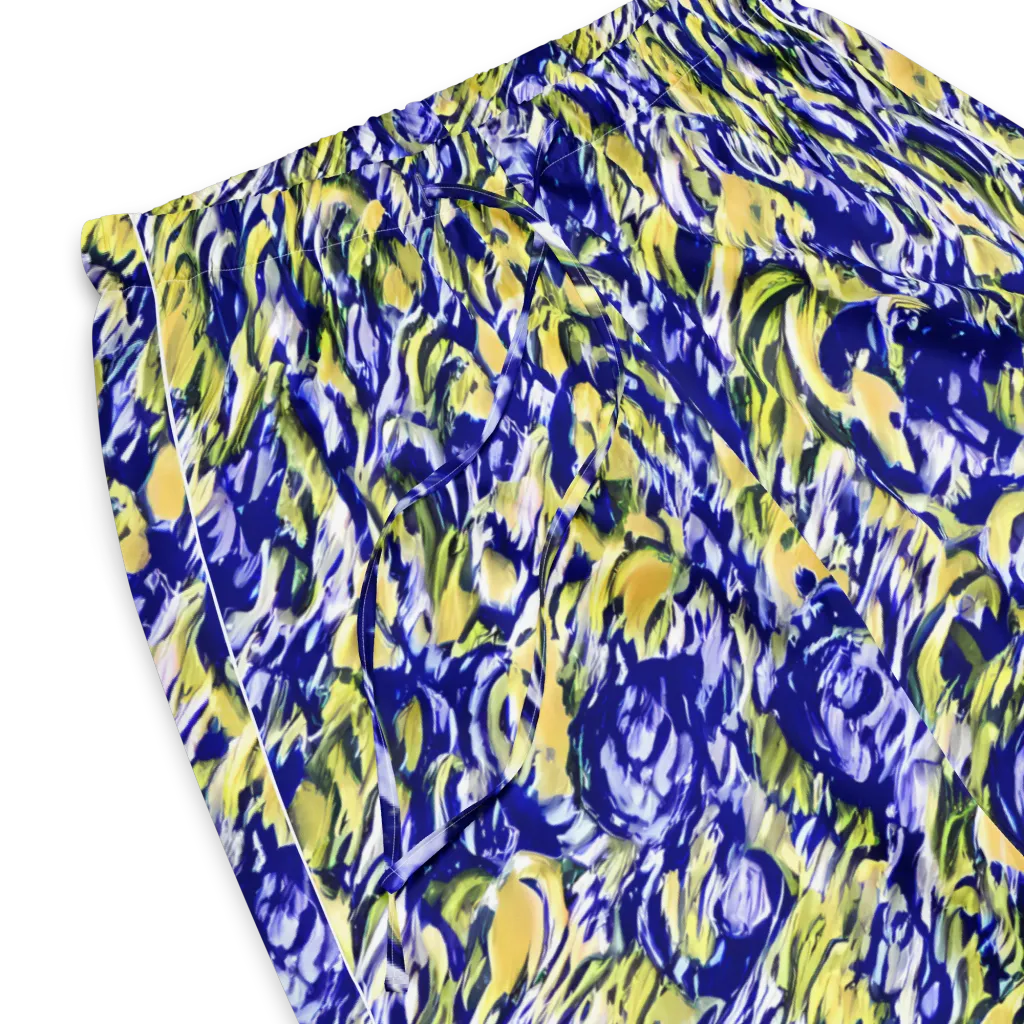 Cobalt Bloomstorm on Women's Pajama Pants — Product details