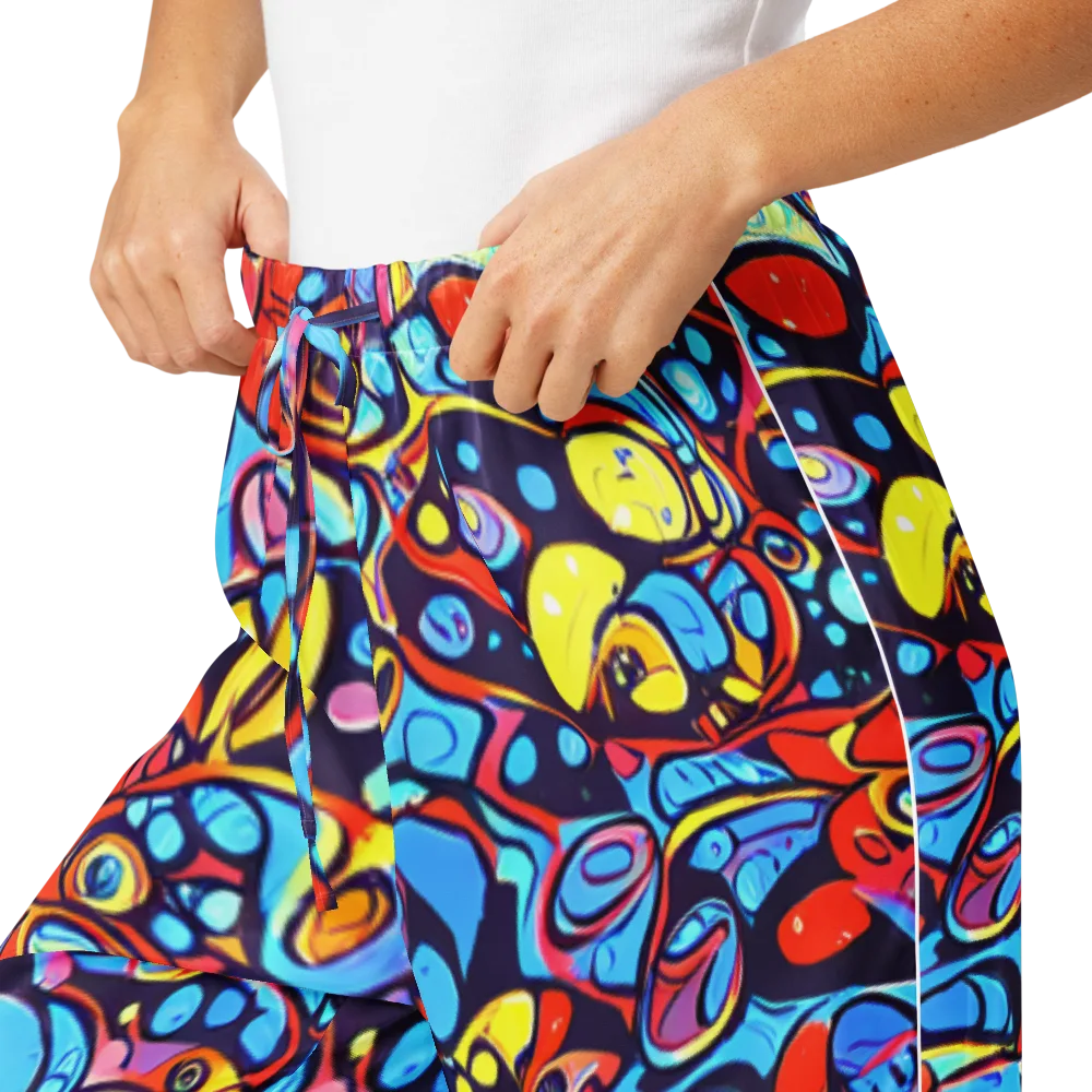 Neon Biomorph on Women's Pajama Pants — Product details