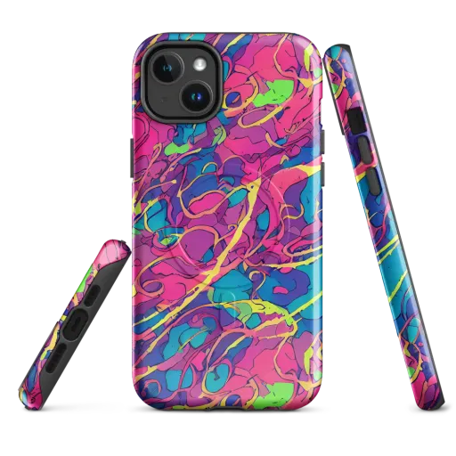 Magenta Velocity on a MagSafe Tough Case for iPhone®