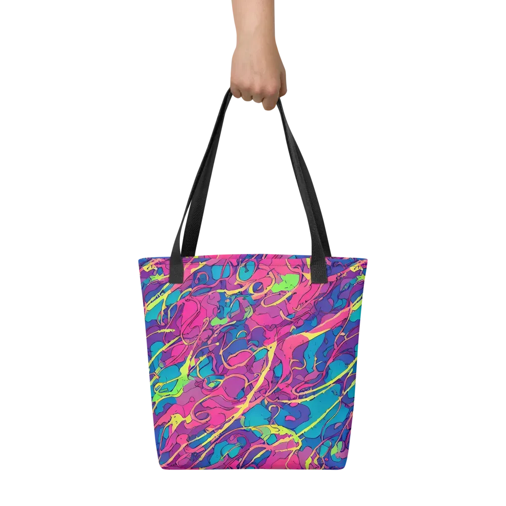 Magenta Velocity on Tote Bag — Front