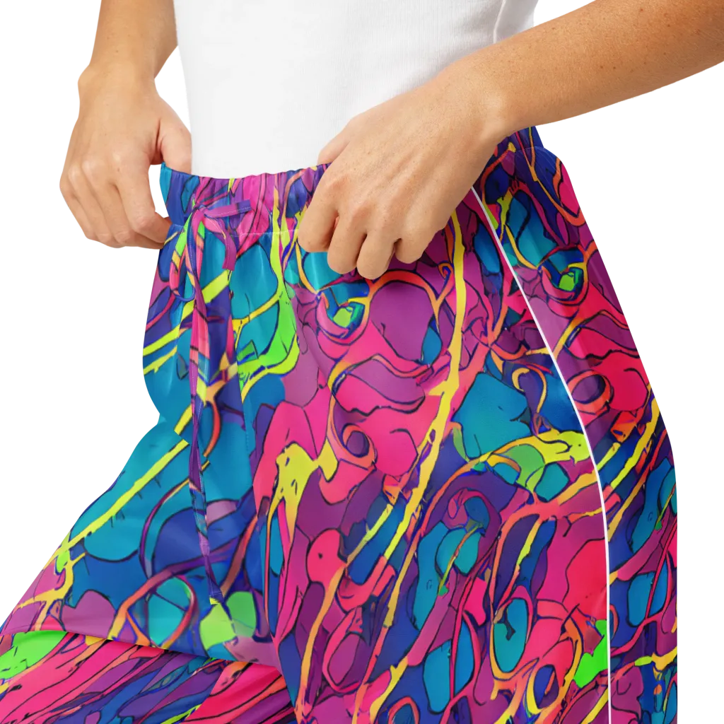 Magenta Velocity on Women's Pajama Pants — Product details