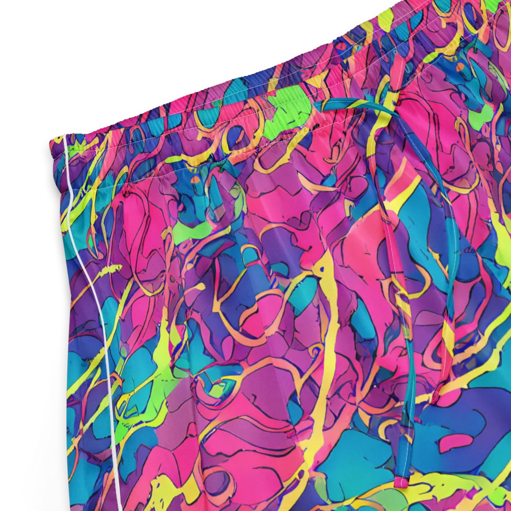 Magenta Velocity on Women's Pajama Shorts — Product details