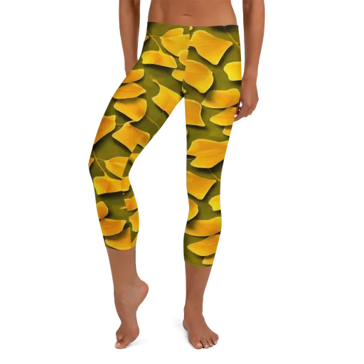 Autumn Relic on a Capri Leggings
