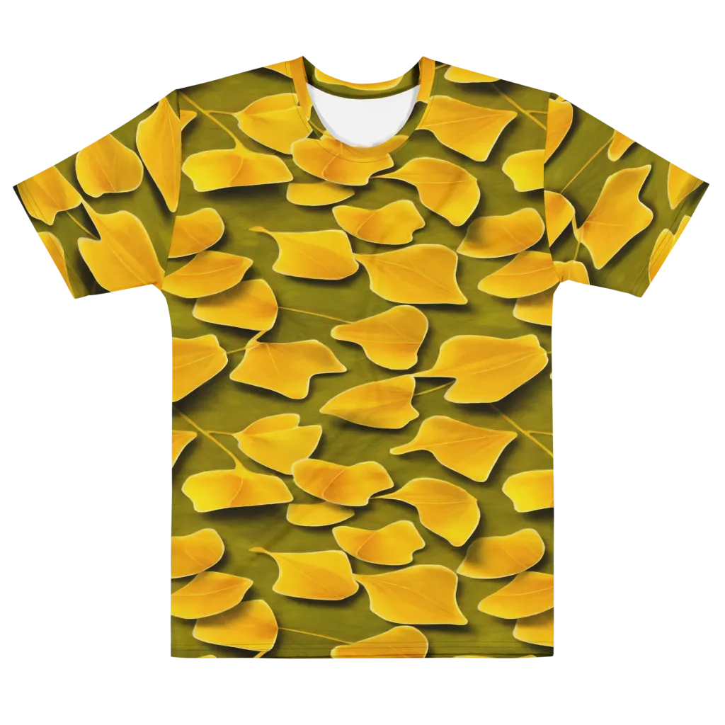 Autumn Relic on Men's Cotton Crew Neck T-Shirt — Front