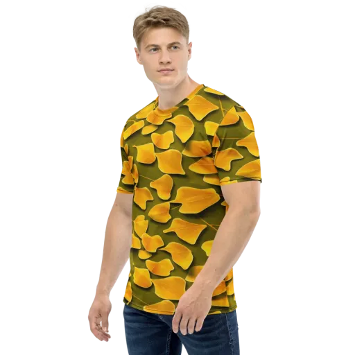 Autumn Relic on a Men's Crew Neck T-Shirt