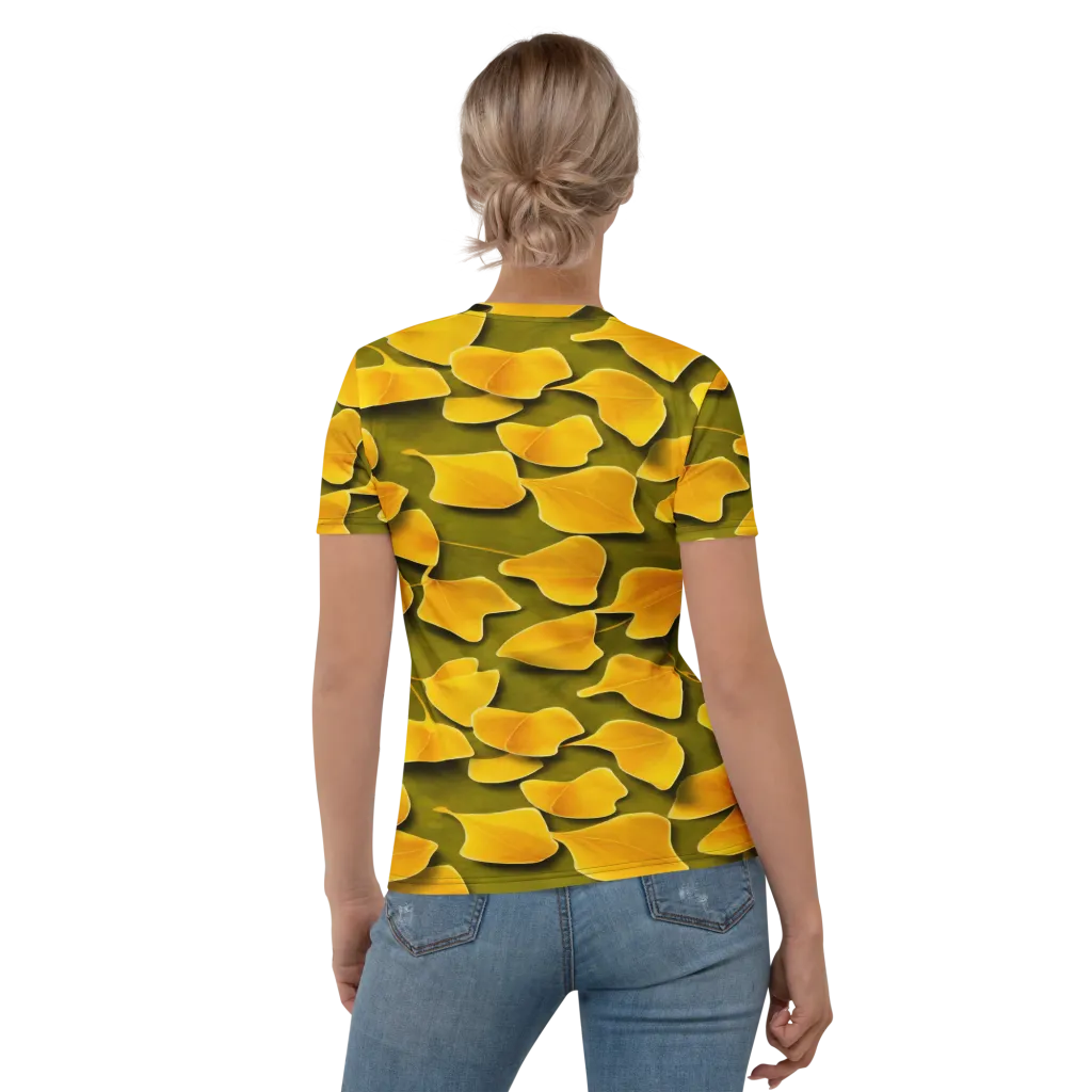 Autumn Relic on Women's Crew Neck T-Shirt — Back
