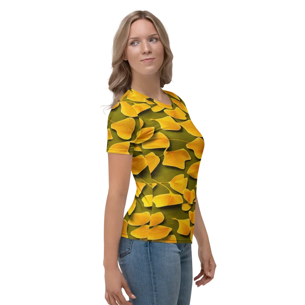 Autumn Relic on Women's Crew Neck T-Shirt — Right