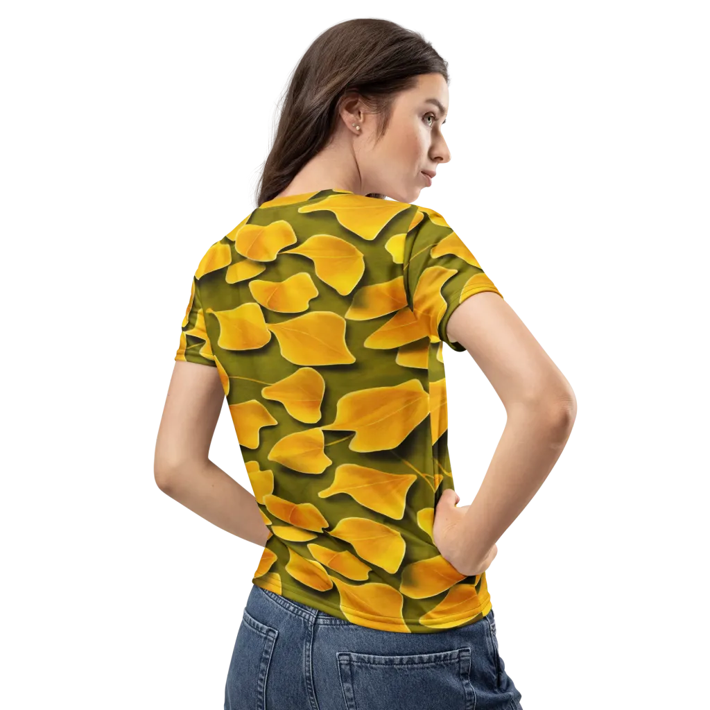 Autumn Relic on Women's Crew Neck T-Shirt — Back