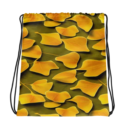 Autumn Relic on a Drawstring Bag
