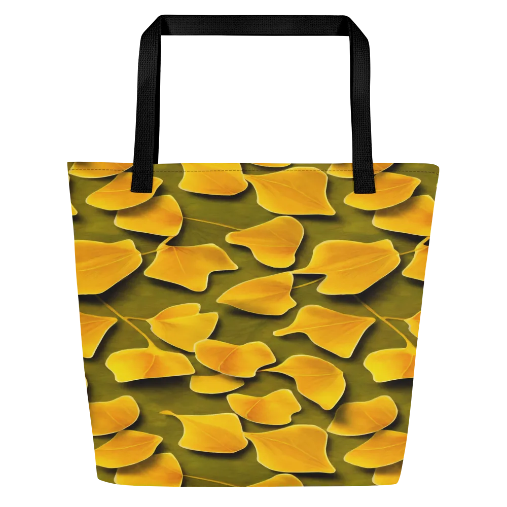Autumn Relic on Large Tote Bag W/ Pocket — Front