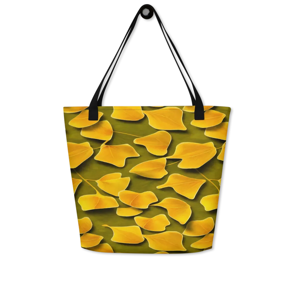 Autumn Relic on Large Tote Bag W/ Pocket — Front