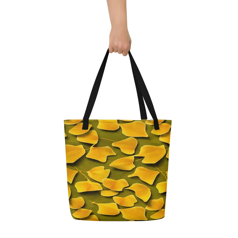 Autumn Relic on Large Tote Bag W/ Pocket — Front