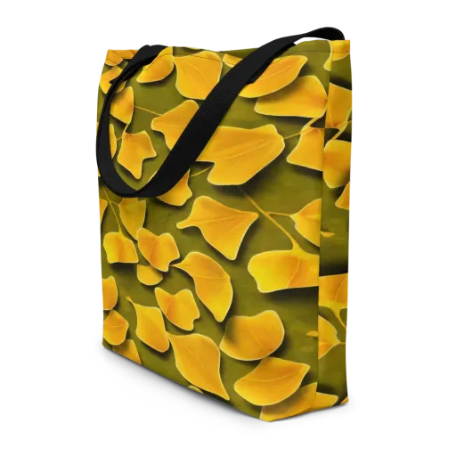 Autumn Relic on a Large Tote Bag W/ Pocket