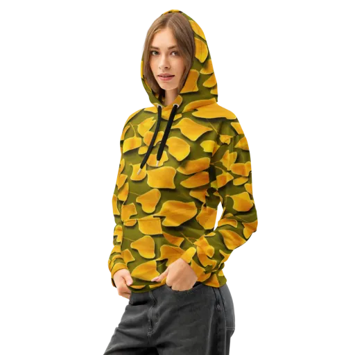 Autumn Relic on a Cotton Hoodie