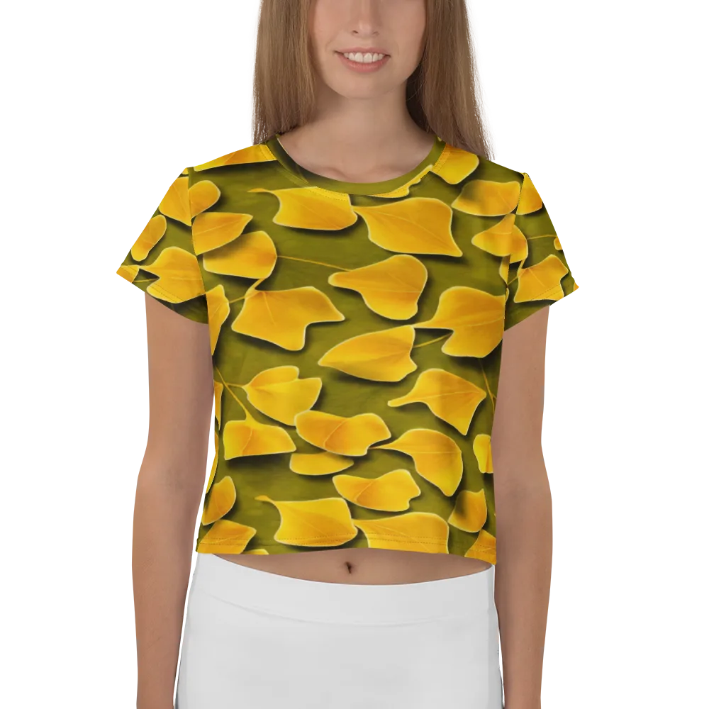 Autumn Relic on Crop Tee — Front