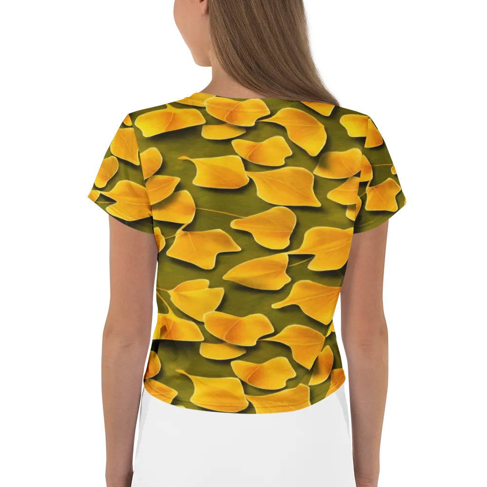 Autumn Relic on Crop Tee — Back