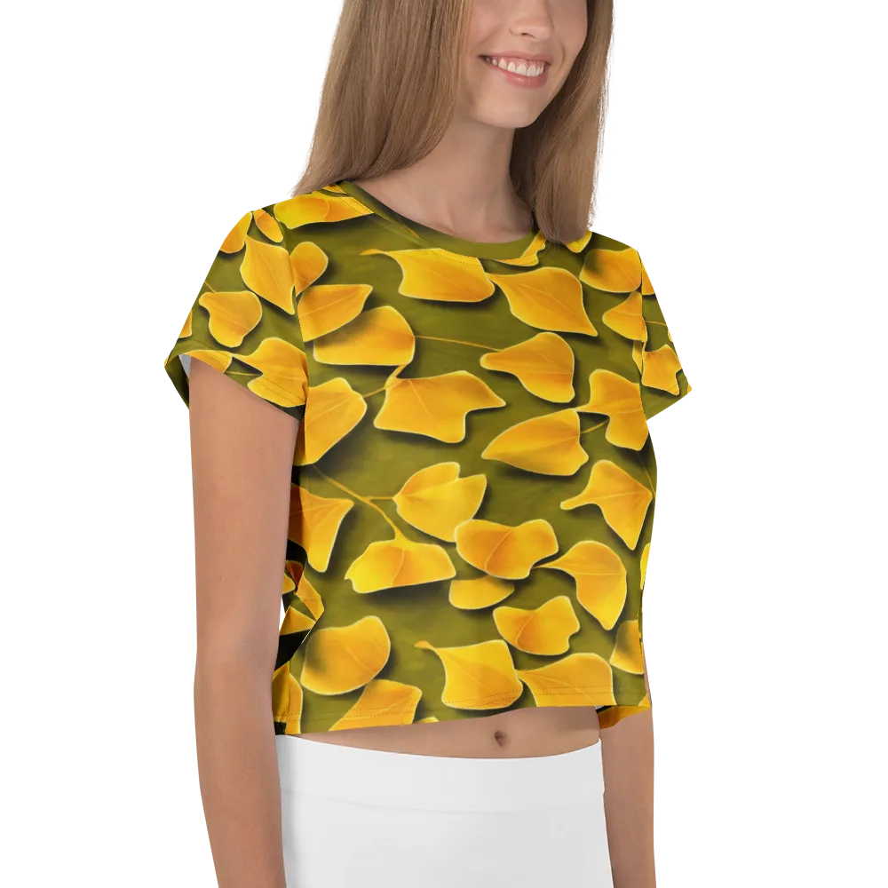 Autumn Relic on Crop Tee — Right