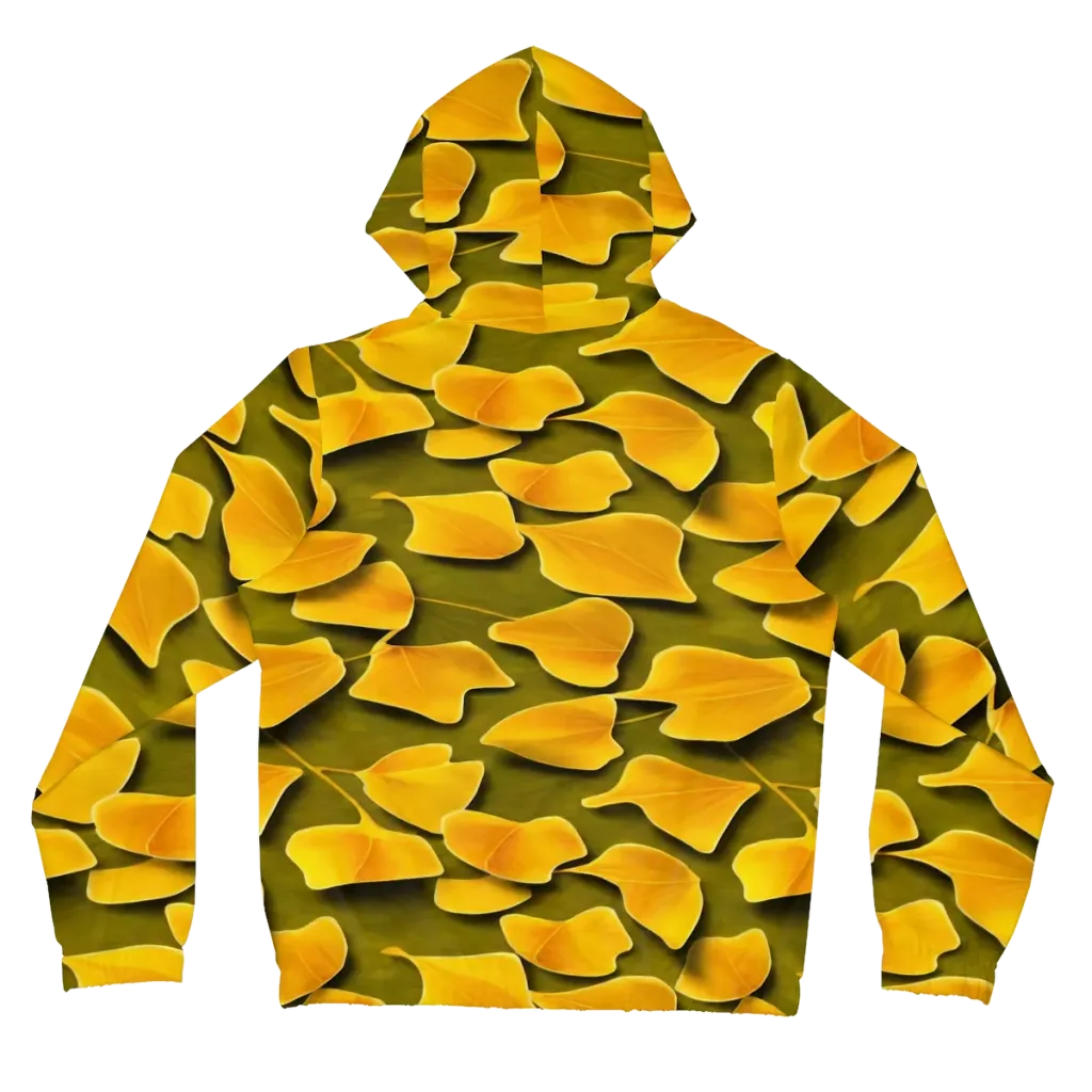 Autumn Relic on Women's Full-Zip Hoodie — Back