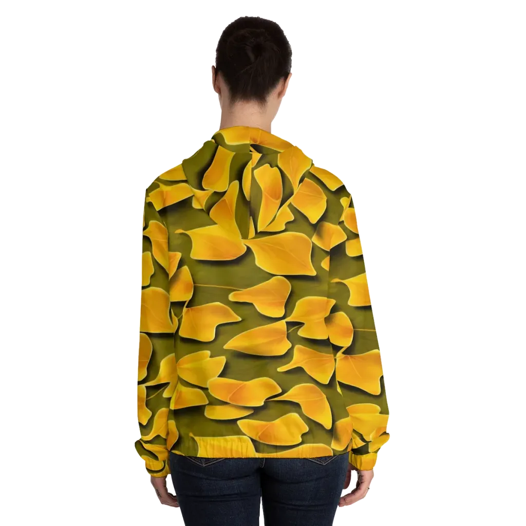 Autumn Relic on Women's Full-Zip Hoodie — Back On Person