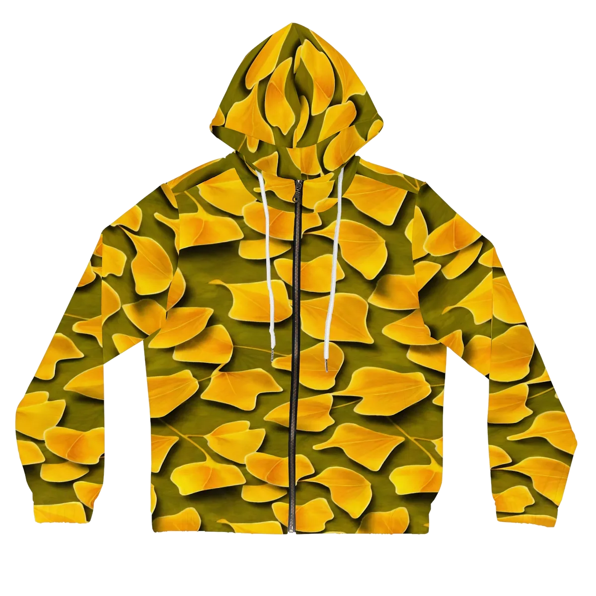 Autumn Relic on Women's Full-Zip Hoodie — Front
