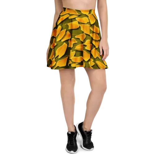 Autumn Relic on a Skater Skirt