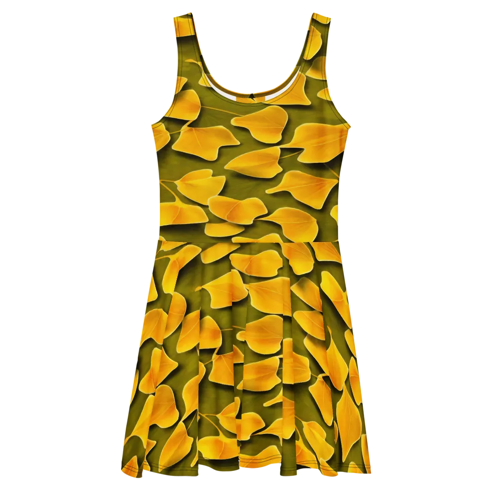 Autumn Relic on Skater Dress — Front