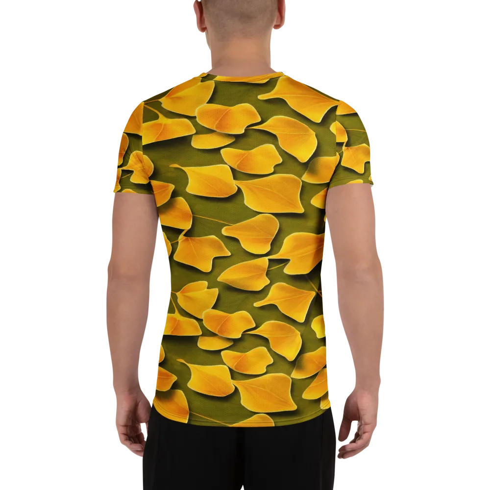 Autumn Relic on Men's Athletic T-Shirt — Back