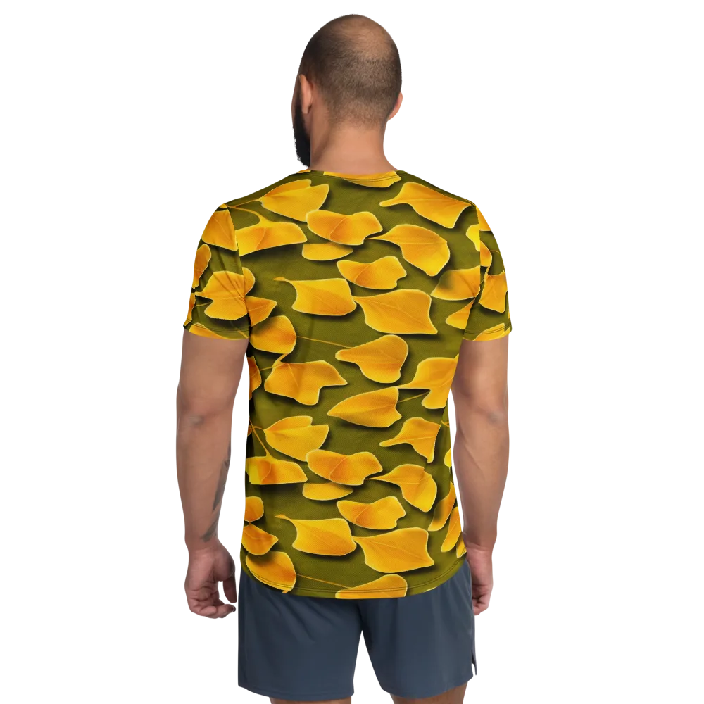 Autumn Relic on Men's Athletic T-Shirt — Back